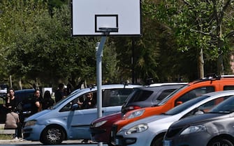 Campi Flegrei, gente in strada