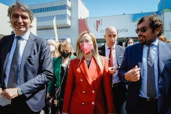 Giorgia Meloni a Vinitaly, Verona, 11 aprile 2022