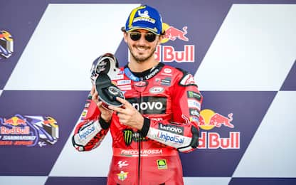 Bagnaia fa 20 pole in top class: è a -3 da Biaggi