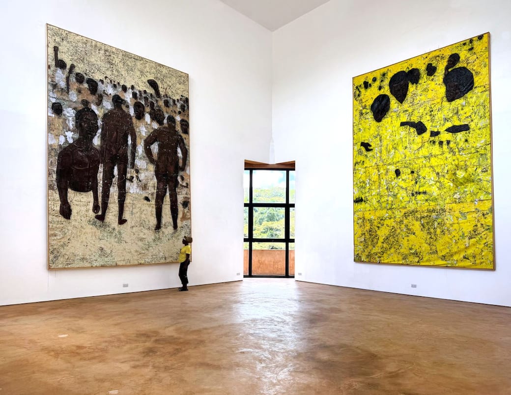 Kaloki Nyamai, installation view Kamene Studio. Courtesy Galerie Barbara Thumm, Berlin