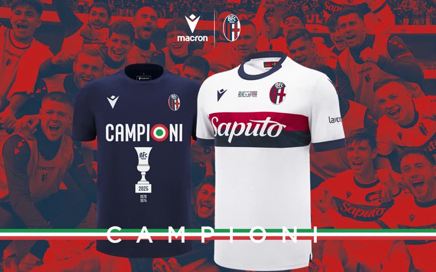 T-Shirt Bologna Tifosi - Maglia Cotone 100%, Uomo E Bambino, Made In Italy - Foto 3