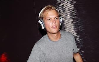 <<spins>> at Marquee on June 17, 2010 in New York City.