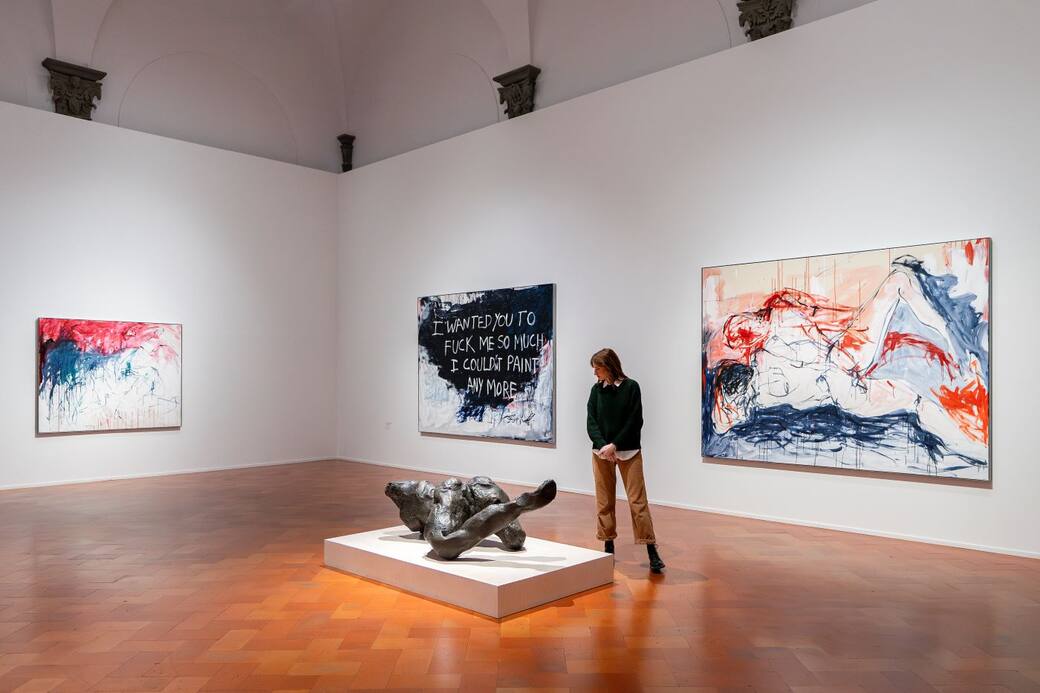 Tracey Emin, Sex and Solitude, Palazzo Strozzi, Firenze, 2025. Photo Ela Bialkowska, OKNO Studio © Tracey Emin. All rights reserved, DACS 2025