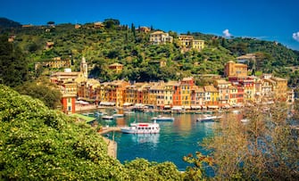 Portofino picturesque ligurian colourful town - Genoa - Italy