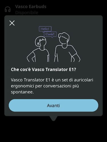 L'app Vasco Connect