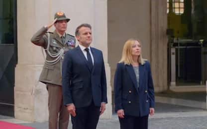 Macron e Meloni