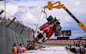 Gp Gran Bretagna, incidente a Silverstone, F1