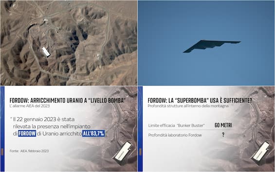Bunker buster, bomba che potrebbe distruggere siti nucleari dell’Iran