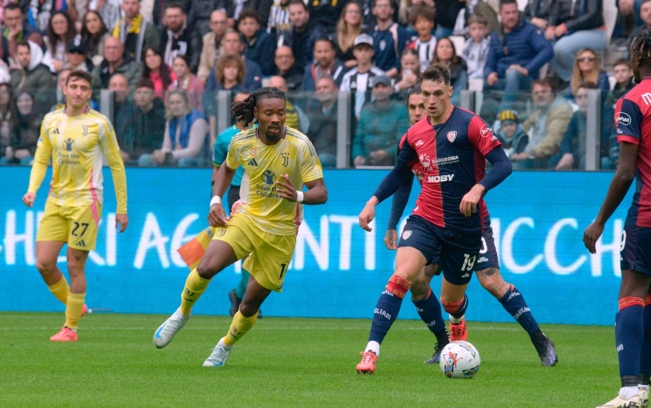 Il primo tempo di Juve-Cagliari