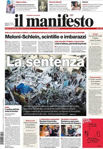 Rassegna stampa 25 maggio