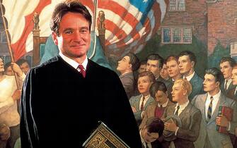 Robin Williams nel film L'attimo fuggente