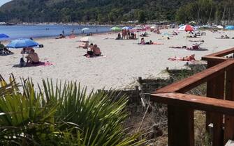 Cagliari, la spiaggia del Poetto