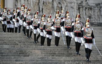Mattarella all'Altare della Patria