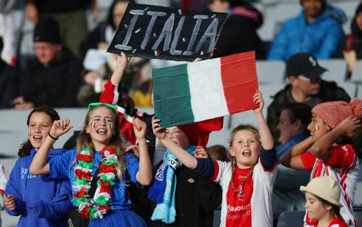 Tifose italiane ad Auckland