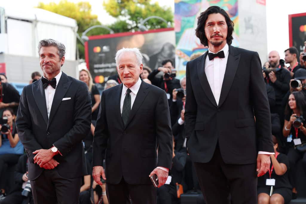 Patrick Dempsey, Michael Mann e Adam Driver Patrick Dempsey, Michael Mann e Adam Driver
