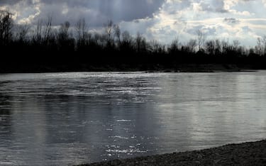 SARAJEVO, BOSNIA AND HERZEGOVINA - FEBRUARY 13: A view of the Drina River, that many irregular migrants drowned while trying to cross the river, in Sarajevo, Bosnia and Herzegovina on February 13, 2024. The cemetery of irregular migrants who drowned while trying to cross the Drina River between Serbia and Bosnia and Herzegovina with the dream of going to Western Europe and lost their lives, set for the  at the cemetery of orphans. (Photo by Samir Jordamovic/Anadolu via Getty Images)