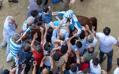 Siena, Palio di Provenzano 2024: vince la contrada dell'Onda. FOTO