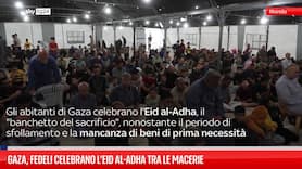 Gaza, fedeli celebrano l’Eid al-Adha tra le macerie