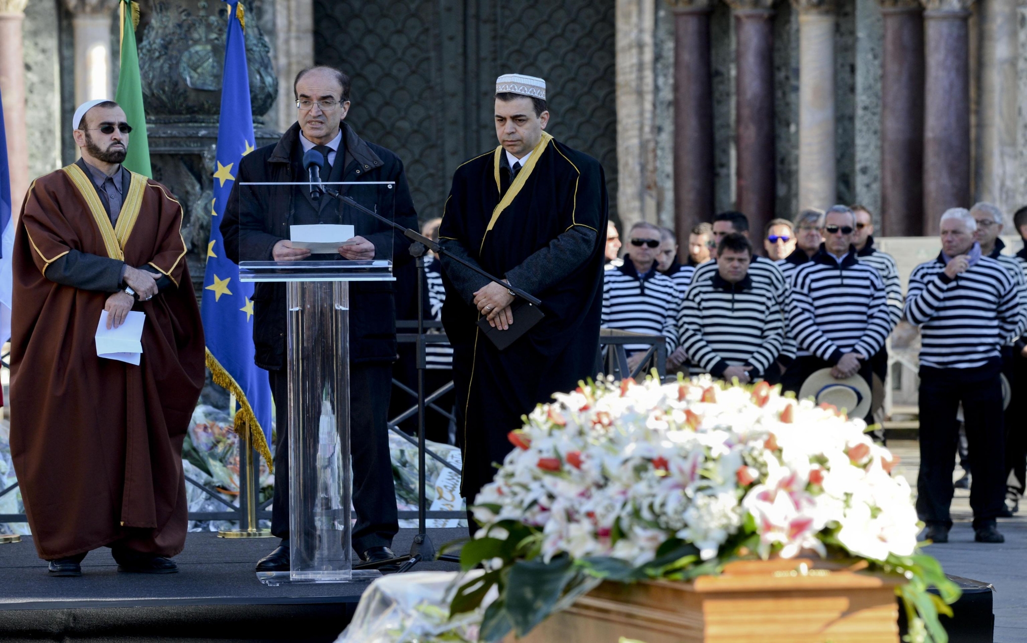Il funerale di Valeria Solesin