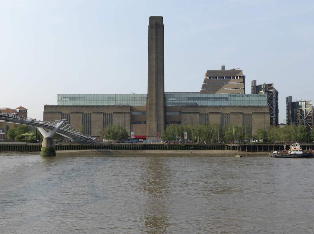 Tate Modern exterior from the North Bank (c) Tate Photography