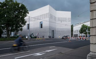 Exterior facade along street. Kunstmuseum Basel, Basel, Switzerland. Architect: Christ & Gantenbein, 2016. (Photo by: James Newton/View Pictures/Universal Images Group via Getty Images)
