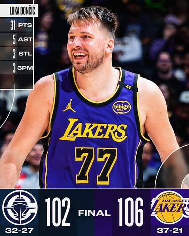 LOS ANGELES LAKERS-LA CLIPPERS 106-102