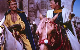 Peter O'Toole in una scena di Becket e il suo re