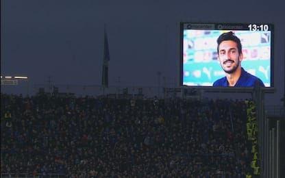 Astori, a Bergamo il ricordo è da brividi. VIDEO