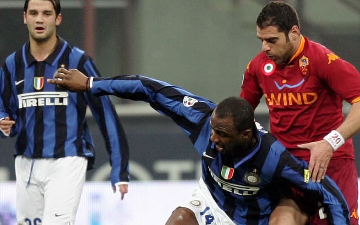 Chivu con Vieira ai tempi dell'Inter