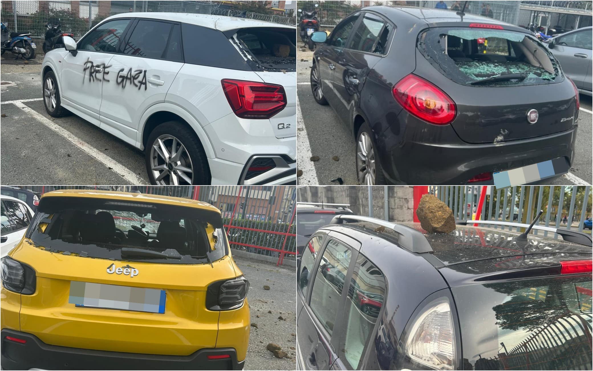 autodanneggiate leonardo torino