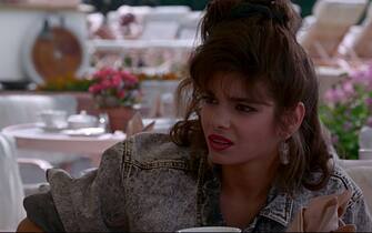 Laura San Giacomo in una scena di Pretty Woman