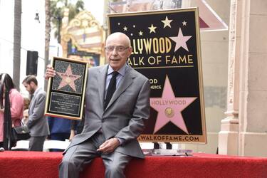 HOLLYWOOD, CA - JUNE 07:  Alan Arkin is honored with a star on the Hollywood Walk of Fame on June 7, 2019 in Hollywood, California.  (Photo by Vivien Killilea/Getty Images for Netflix)