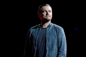 NEW YORK, NEW YORK - SEPTEMBER 28: Leonardo DiCaprio
 speaks onstage during the 2019 Global Citizen Festival: Power The Movement in Central Park on September 28, 2019 in New York City. (Photo by Theo Wargo/Getty Images for Global Citizen)