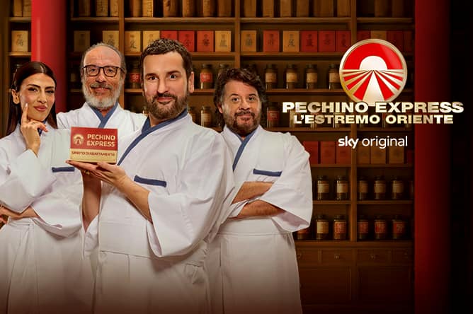 Pechino Express New Episode Airs Today on Sky and NOW