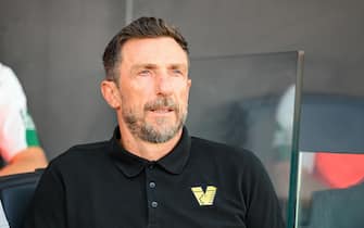 Venezia's Head Coach Eusebio Di Francesco portrait during the italian soccer Serie A match between Venezia Football Club vs Torino FC on august 30, 2024 at the Pier Luigi Penzo stadium in Venice, Italy. ANSA/Alessio Marini