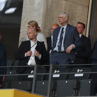 Ex Arsenal manager Arsene Wenger during the UEFA Euro 2024 Final between Spain and England at Olympiastadion, Berlin
Picture by Paul Chesterton/Focus Images/Sipa USA 
14/07/2024