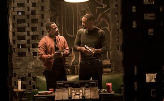 Mike Lowrey (WILL SMITH) and Marcus Burnet (MARTIN LAWRENCE) at a safe house in Columbia Pictures' BAD BOYS FOR LIFE.