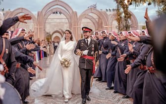 Re Abdullah II e alla Regina Rania
