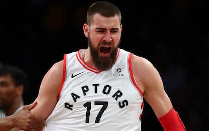 Valanciunas, una delle buone notizie per i Raptors