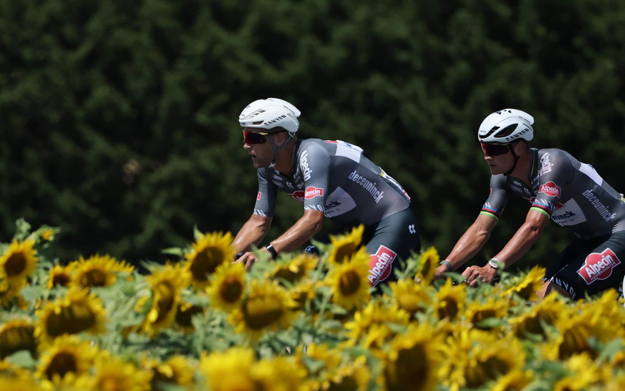 van der Poel e Rickaert in fuga