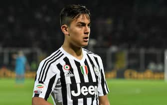 Juventus forward Paulo Dybala during the Italian Serie A soccer match US Palermo-Juventus FC at Renzo Barbera stadium in Palermo, southern Italy, 29 November 2015. ANSA/ MIKE PALAZZOTTO