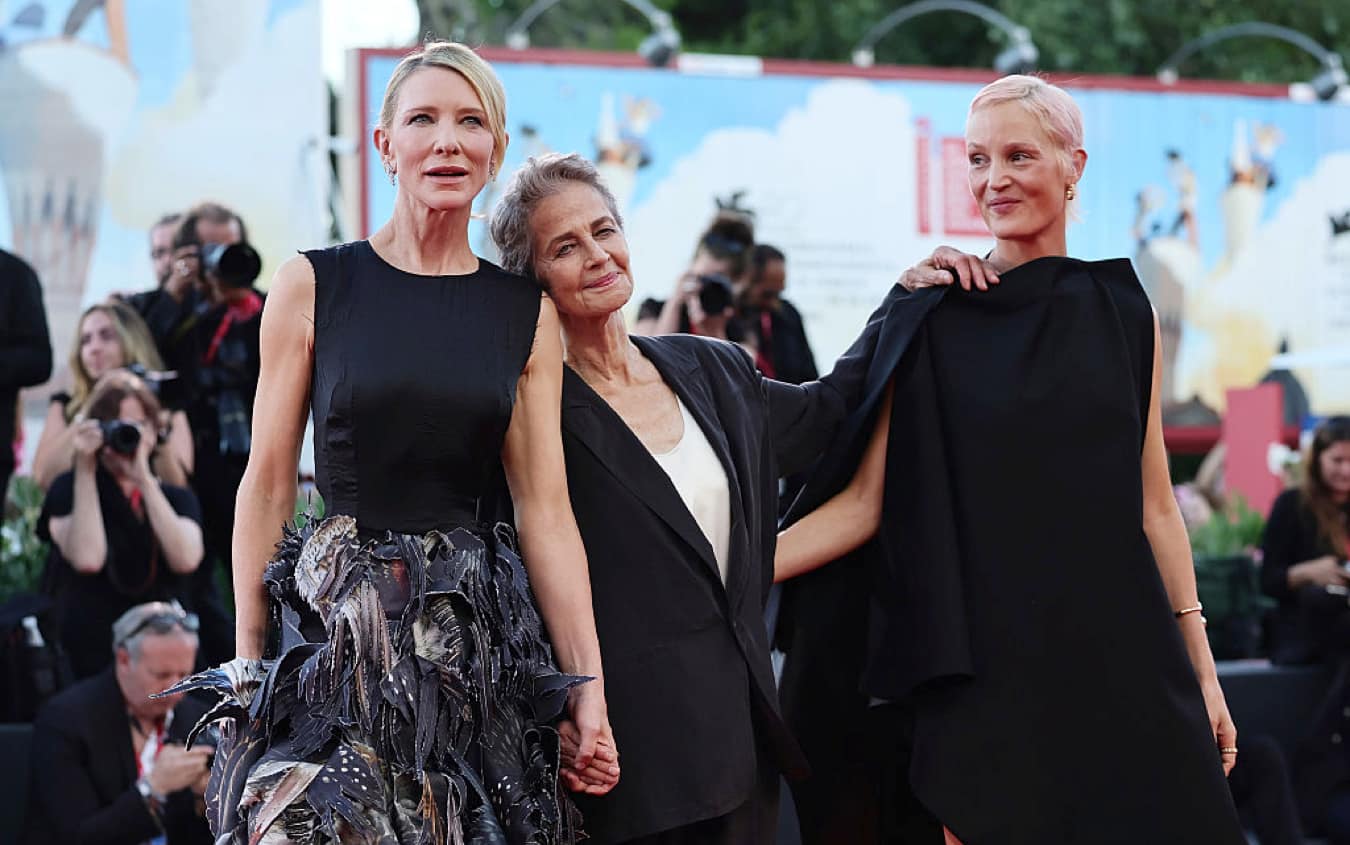 Cate Blanchett, Charlotte Rampling e Vicky Krieps