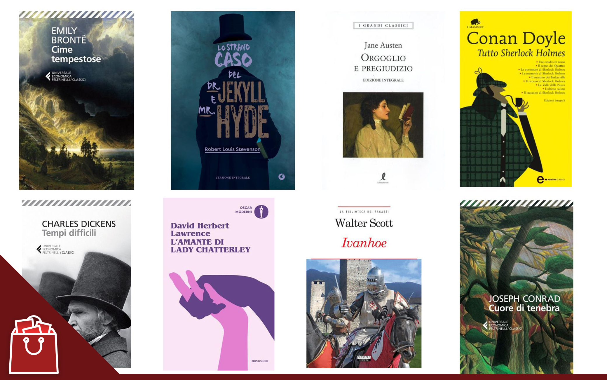 Giornata della lingua inglese, 10 capolavori della letteratura