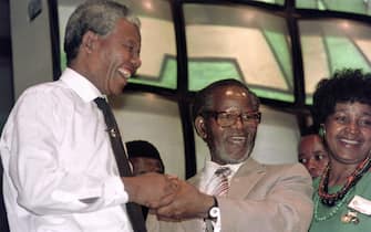Nelson Mandela e Oliver Tambo