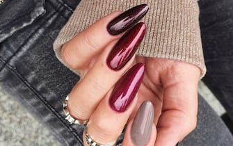 manicure autunnale