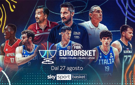 Eurobasket al via: come seguirlo su Sky e NOW