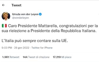 tweet presidente Commissione Ue