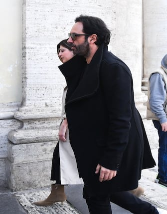 Roma, Funerali di Antonello Fassari. Nelle foto Matteo Branciamore