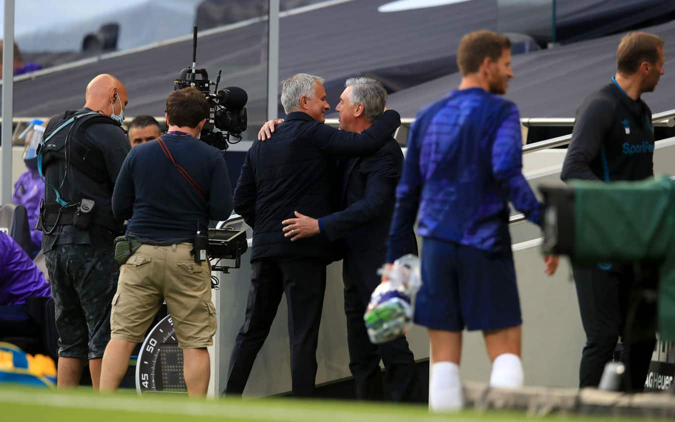 Ancelotti e Mourinho