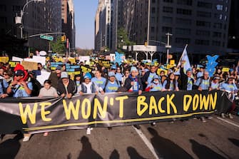 USA ELECTIONS PROTEST